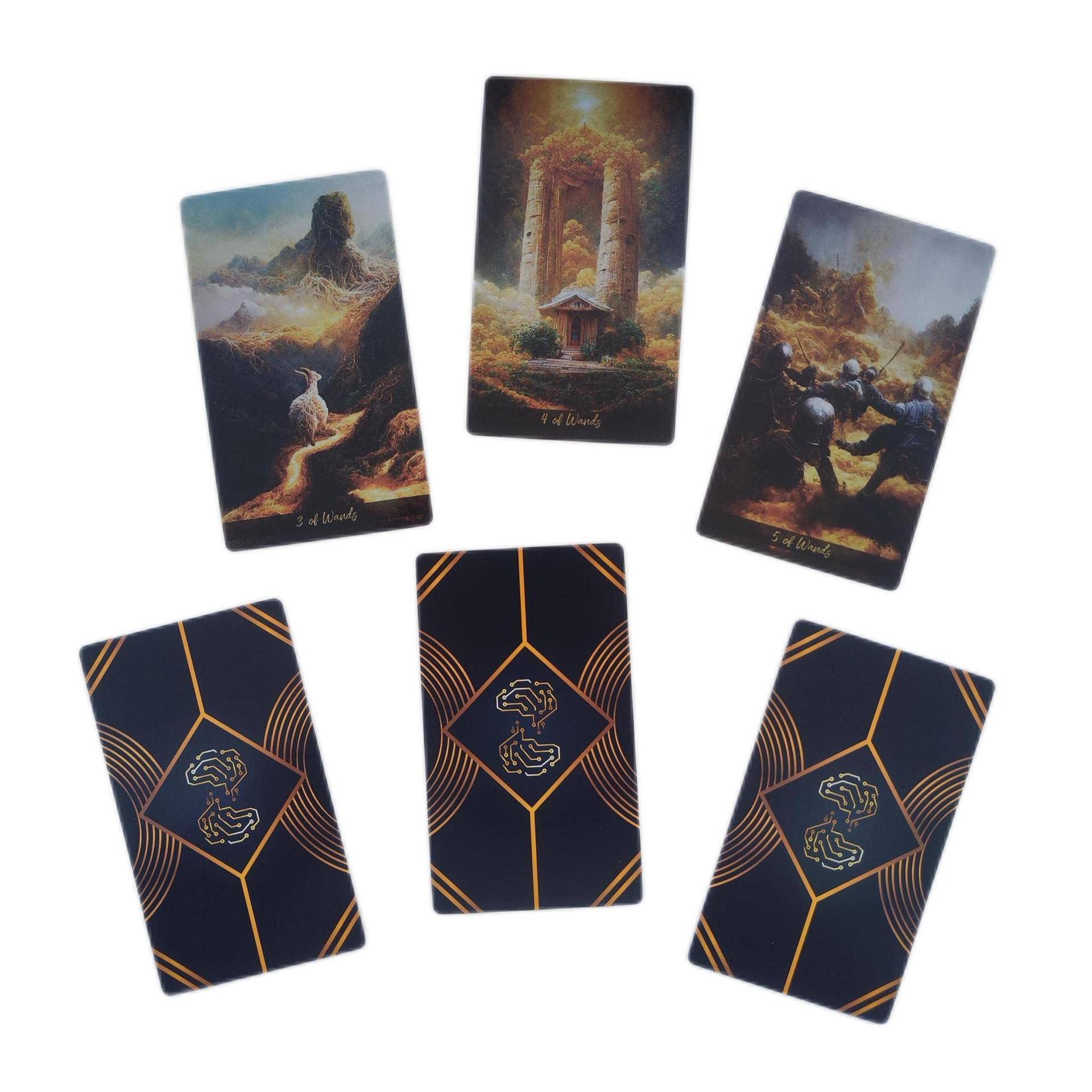 Amazon.co.jp: Golden Journey タロットカード 占いデッキ 初心者向け